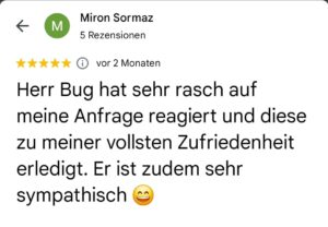 Google Rezension
